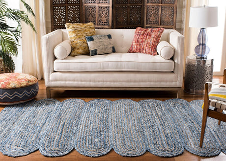 Safavieh Cape Cod Cap208L Blue / Natural Rugs - Safavieh - cap208l - 3