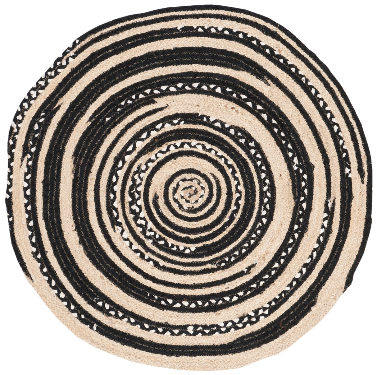 Safavieh Cape Cod Cap209Z Black/Ivory Rug - Safavieh - cap209z - 3r