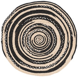 Safavieh Cape Cod Cap209Z Black/Ivory Rug - Safavieh - cap209z - 3r