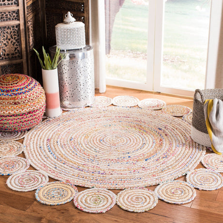 Safavieh Cape Cod Cap211A Ivory/Multi Rugs - Safavieh - cap211a - 3r