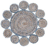 Safavieh Cape Cod Cap211L Blue/Natural Rugs - Safavieh - cap211l - 3r