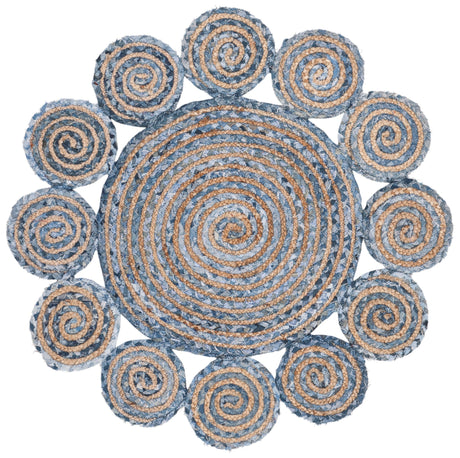 Safavieh Cape Cod Cap211L Blue/Natural Rugs - Safavieh - cap211l - 3r