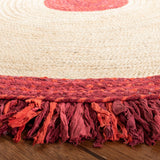 Safavieh Cape Cod Cap212Q Red/Natural Rugs - Safavieh - cap212q - 3r