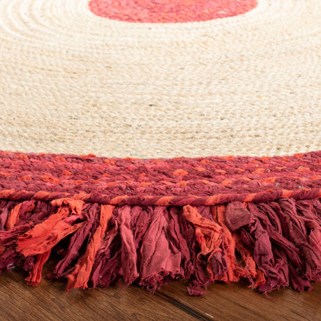 Safavieh Cape Cod Cap212Q Red/Natural Rugs - Safavieh - cap212q - 3r