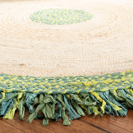 Safavieh Cape Cod Cap212Y Green/Natural Rugs - Safavieh - cap212y - 3r