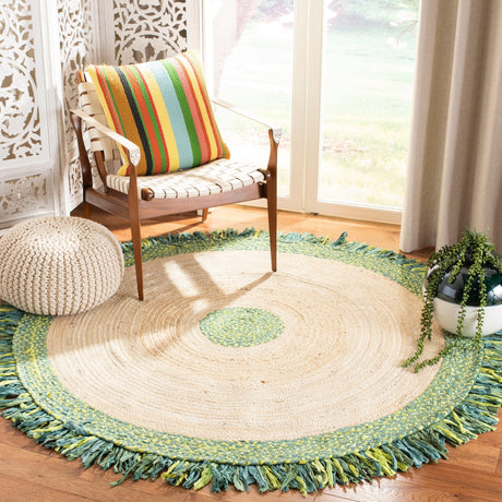 Safavieh Cape Cod Cap212Y Green/Natural Rugs - Safavieh - cap212y - 3r