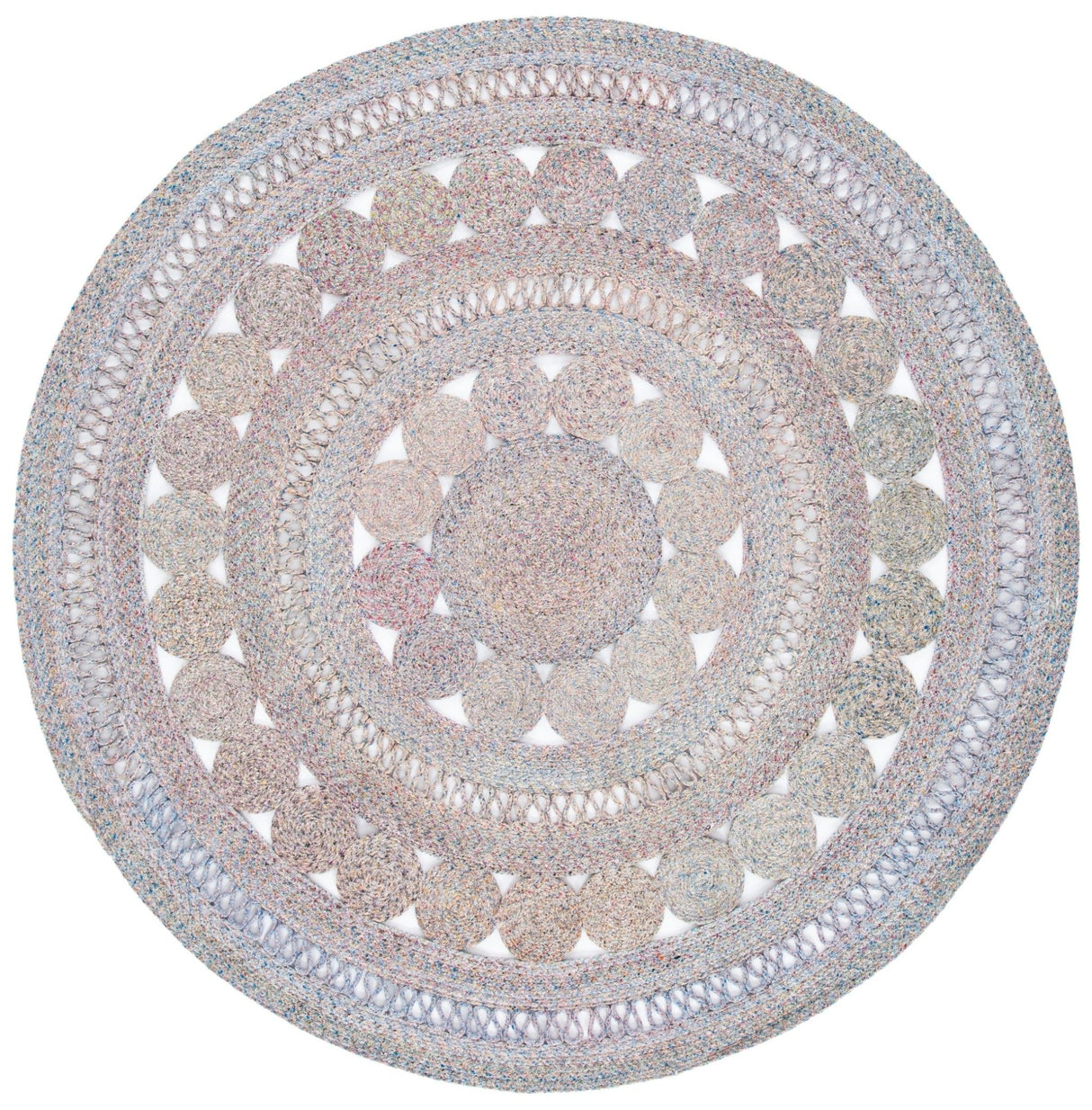 Safavieh Cape Cod Cap222R Pink/Blue Rugs - Safavieh - cap222r - 3r