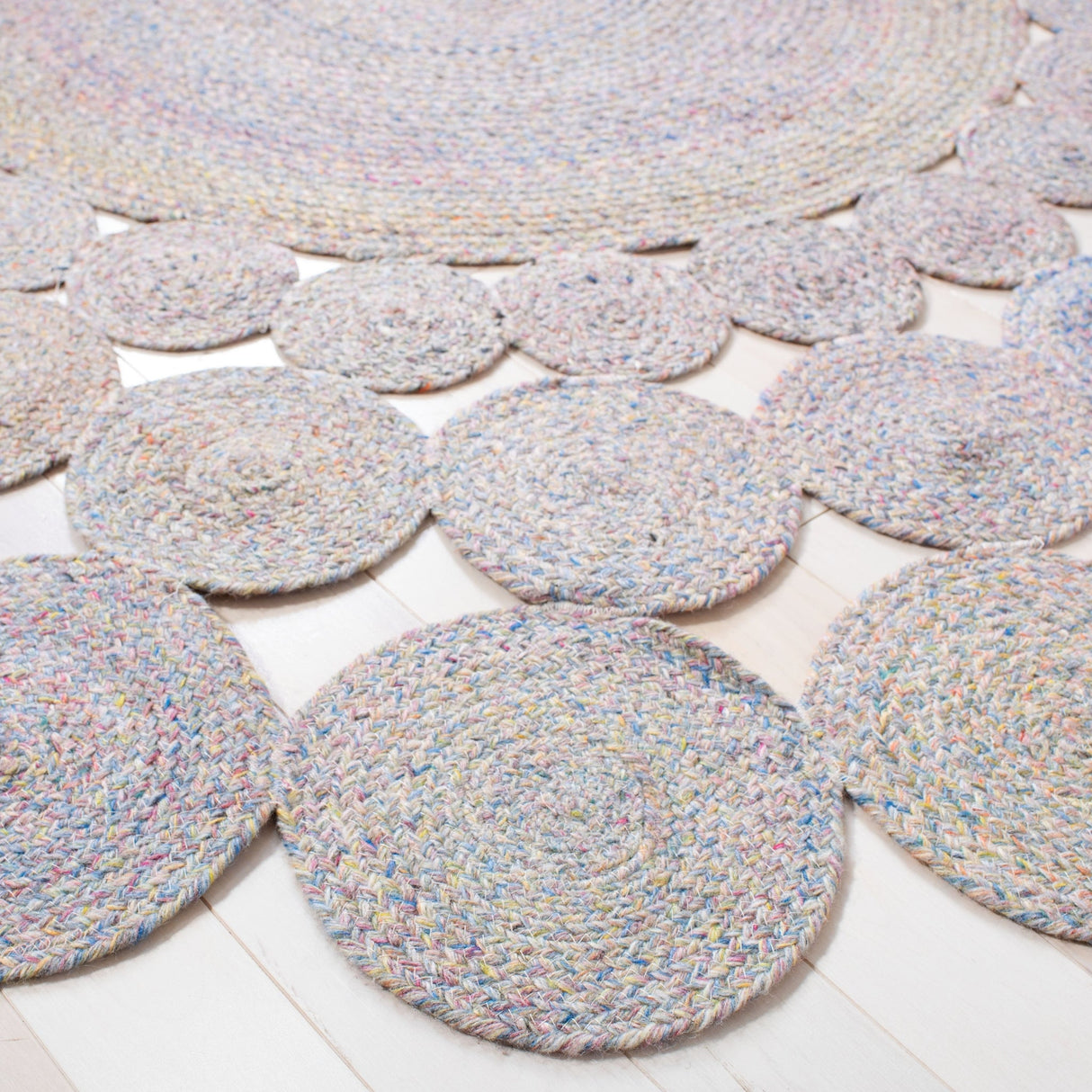 Safavieh Cape Cod Cap226C Blue/Yellow Rugs - Safavieh - cap226c - 3r
