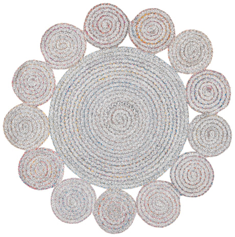 Safavieh Cape Cod Cap230F Grey/Pink Rugs - Safavieh - cap230f - 3r