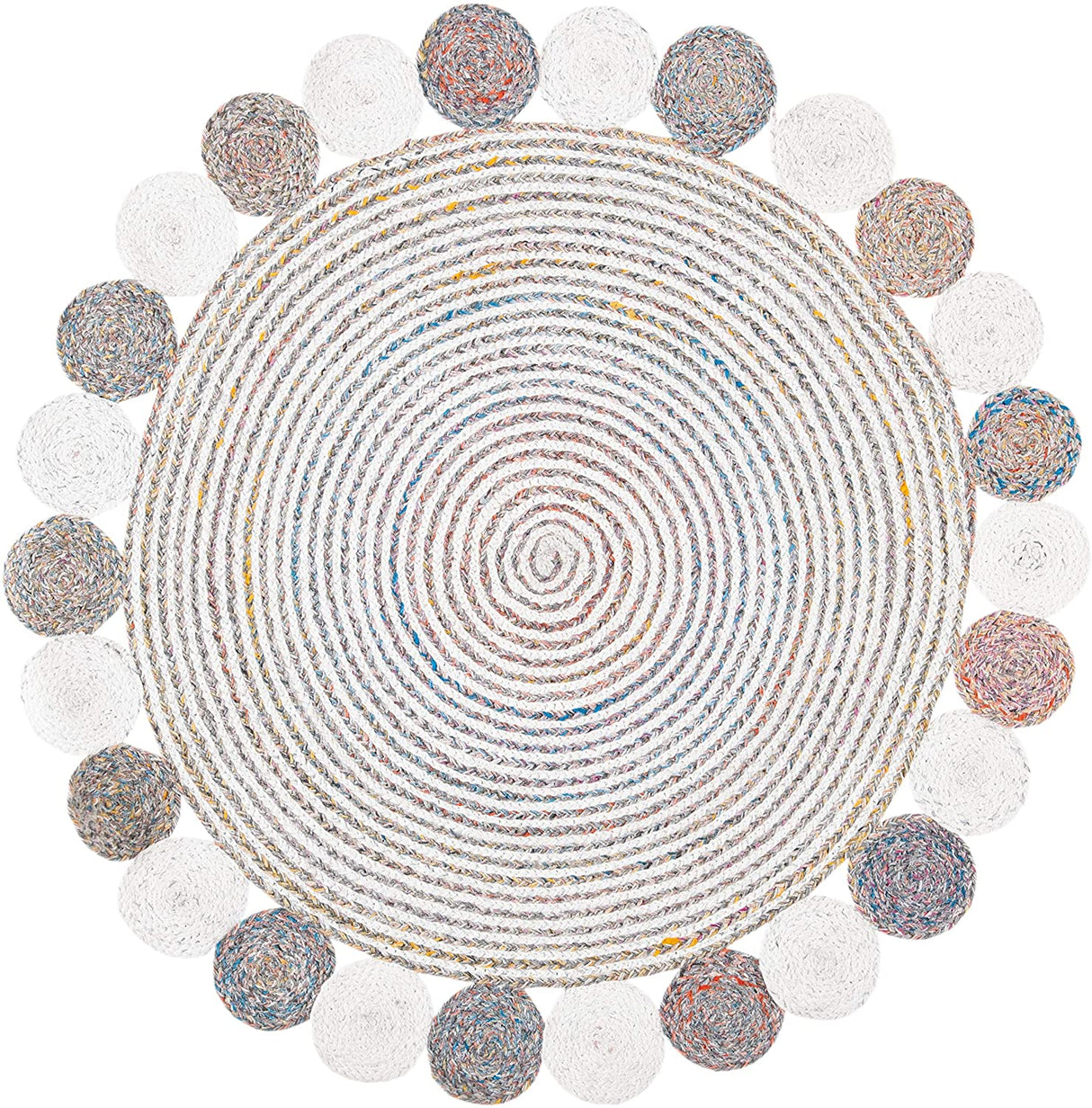 Safavieh Cape Cod Cap231U Pink/Ivory Rugs - Safavieh - cap231u - 3r
