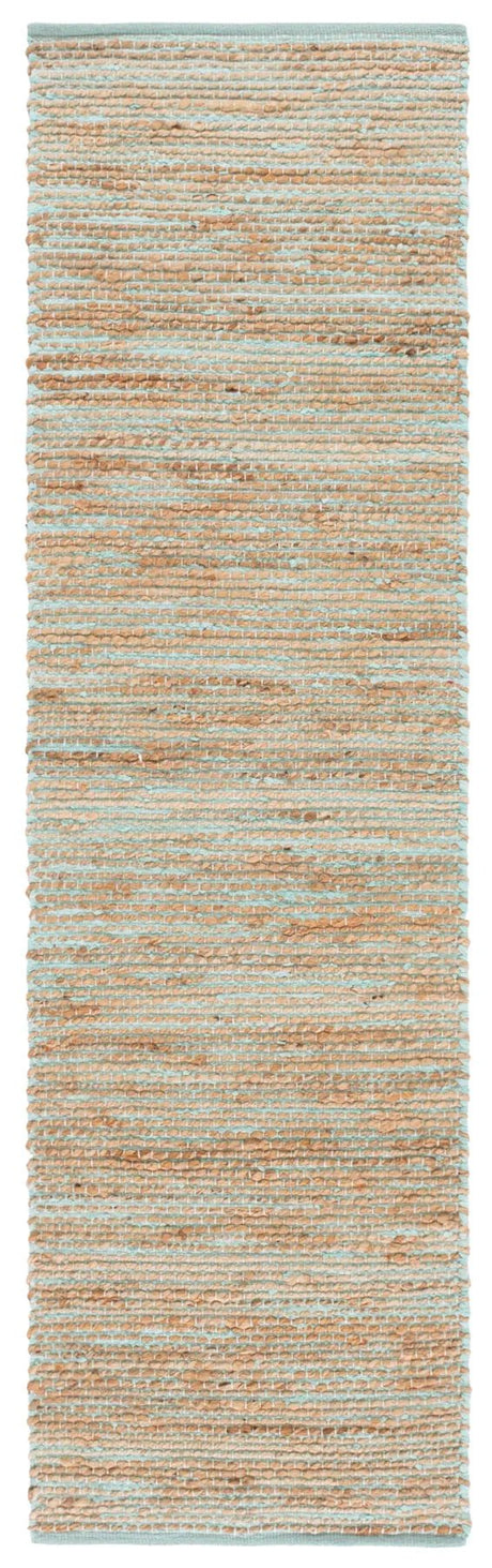 Safavieh Cape Cod 2'-3" x 8'-0" Rug in Turquoise / Natural