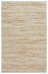 Safavieh Cape Cod 4'-0" x 6'-0" Rug in Turquoise / Natural