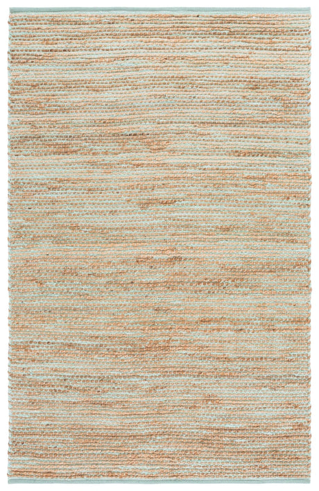 Safavieh Cape Cod 4'-0" x 6'-0" Rug in Turquoise / Natural