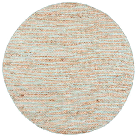 Safavieh Cape Cod 6'-0" x 6'-0" Rug in Turquoise / Natural