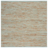 Safavieh Cape Cod 6'-0" x 6'-0" Rug in Turquoise / Natural