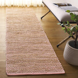 Safavieh Cape Cod 2'-3" x 8'-0" Rug in Pink / Natural