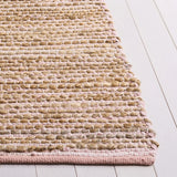 Safavieh Cape Cod 4'-0" x 6'-0" Rug in Pink / Natural
