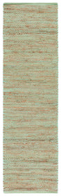 Safavieh Cape Cod 2'-3" x 8'-0" Rug in Green / Natural
