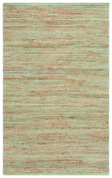 Safavieh Cape Cod 4'-0" x 6'-0" Rug in Green / Natural