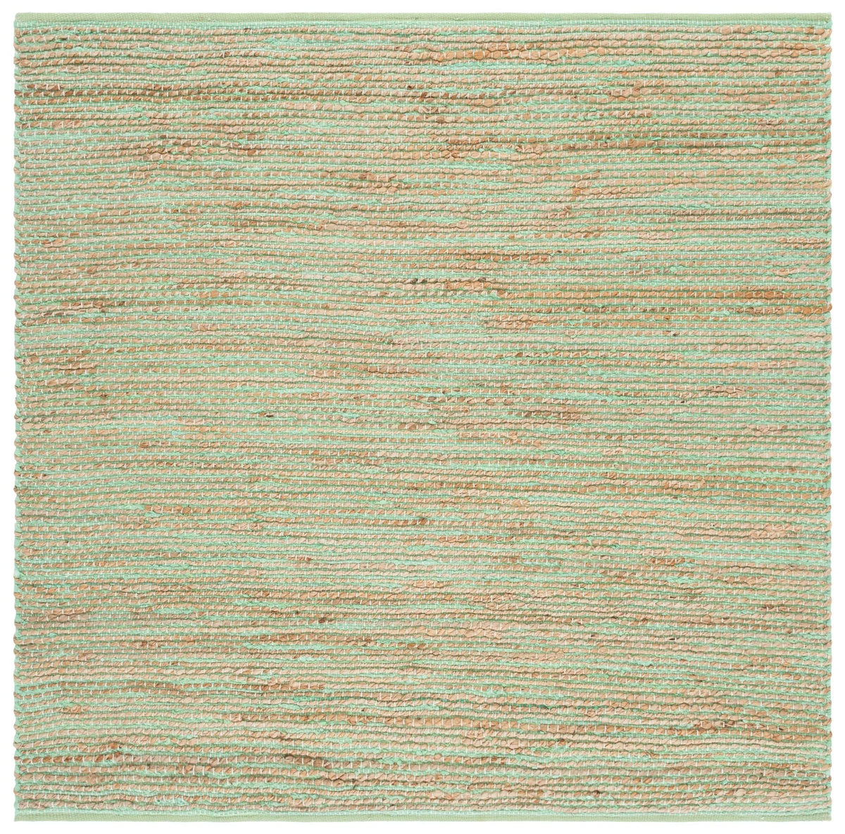 Safavieh Cape Cod 6'-0" x 6'-0" Rug in Green / Natural