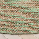 Safavieh Cape Cod 6'-0" x 6'-0" Rug in Green / Natural