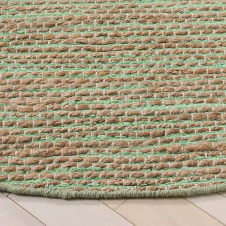 Safavieh Cape Cod 6'-0" x 6'-0" Rug in Green / Natural