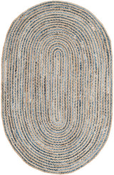 Safavieh Cape Cod Cap250A Natural / Blue Rugs - Safavieh - cap250a - 3ov