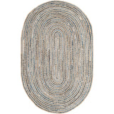 Safavieh Cape Cod Cap250A Natural / Blue Rugs - Safavieh - cap250a - 3ov