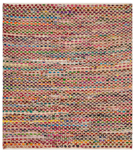 Safavieh Cape Cod Cap302A Natural / Multi Rugs - Safavieh - cap302a - 6sq