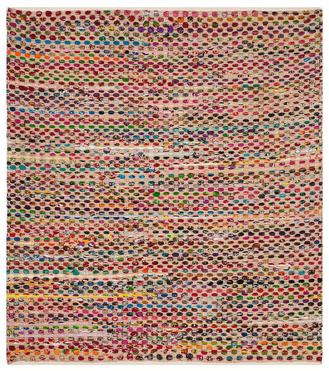 Safavieh Cape Cod Cap302A Natural / Multi Rugs - Safavieh - cap302a - 6sq