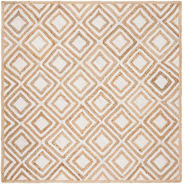 Safavieh Cape Cod Cap304A Natural / Ivory Rugs - Safavieh - cap304a - 6sq