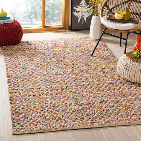 Safavieh Cape Cod Cap305Q Red / Natural Rugs - Safavieh - cap305q - 3