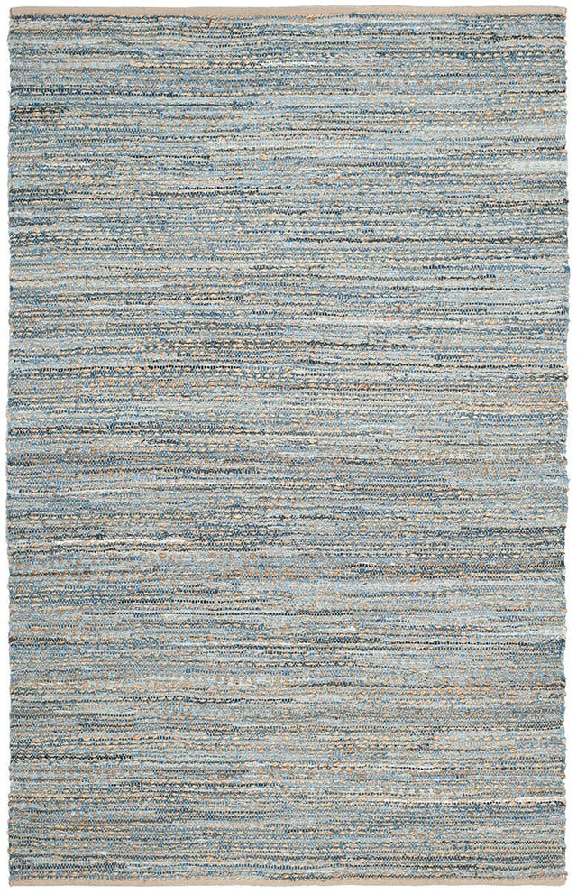 Safavieh Cape Cod Cap350A Natural / Blue Rugs - Safavieh - cap350a - 2