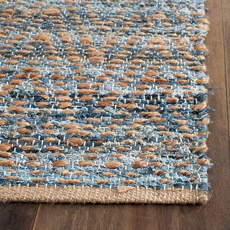 Safavieh Cape Cod Cap350A Natural / Blue Rugs - Safavieh - cap350a - 2