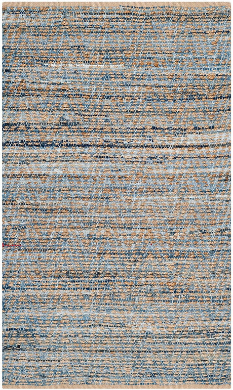 Safavieh Cape Cod Cap350A Natural / Blue Rugs - Safavieh - cap350a - 26