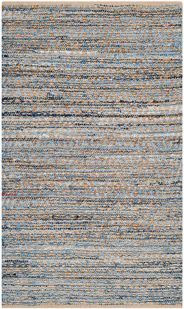 Safavieh Cape Cod Cap350A Natural / Blue Rugs - Safavieh - cap350a - 26