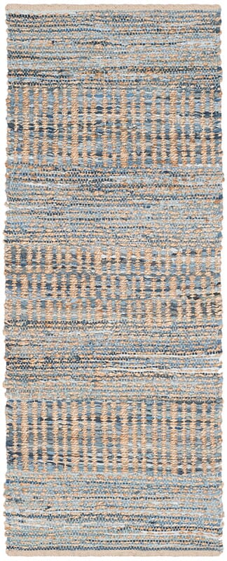 Safavieh Cape Cod Cap353A Natural / Blue Rugs - Safavieh - cap353a - 210