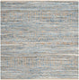 Safavieh Cape Cod Cap353A Natural / Blue Rugs - Safavieh - cap353a - 6sq