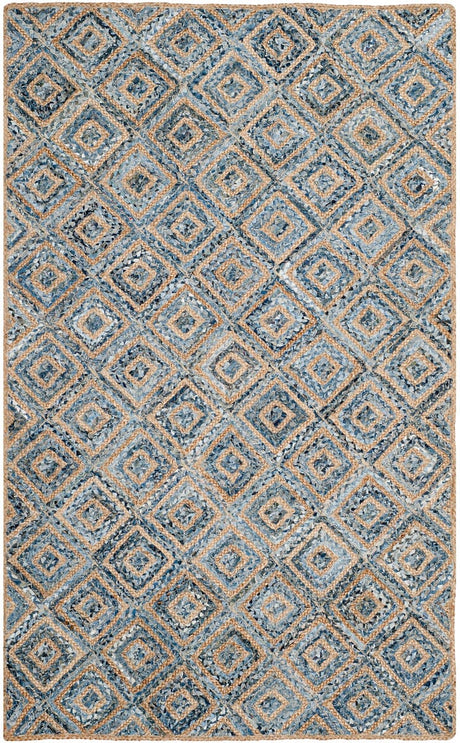 Safavieh Cape Cod Cap354A Natural / Blue Rugs - Safavieh - cap354a - 2