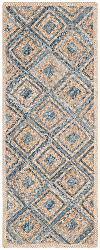 Safavieh Cape Cod Cap354A Natural / Blue Rugs - Safavieh - cap354a - 26