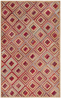 Safavieh Cape Cod Cap354B Natural / Red Rugs - Safavieh - cap354b - 2