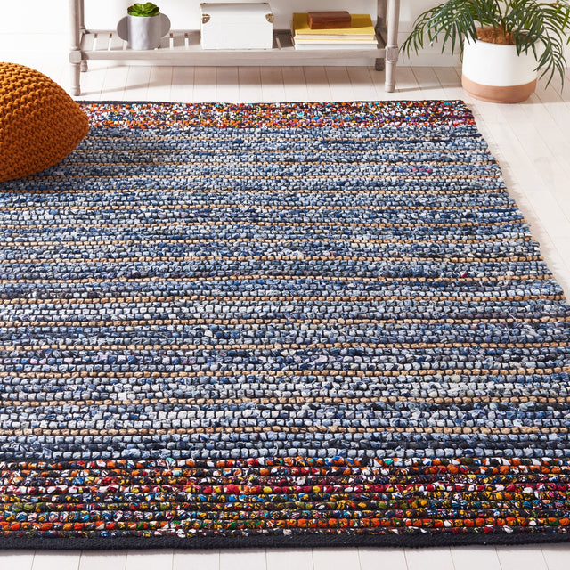 Safavieh Cape Cod Cap368A Natural/Blue Rug - Safavieh - cap368a - 3