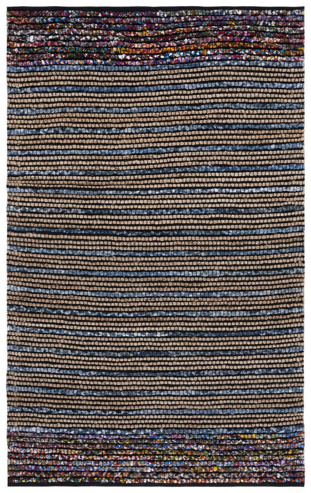 Safavieh Cape Cod Cap369A Natural/Blue Rug - Safavieh - cap369a - 3