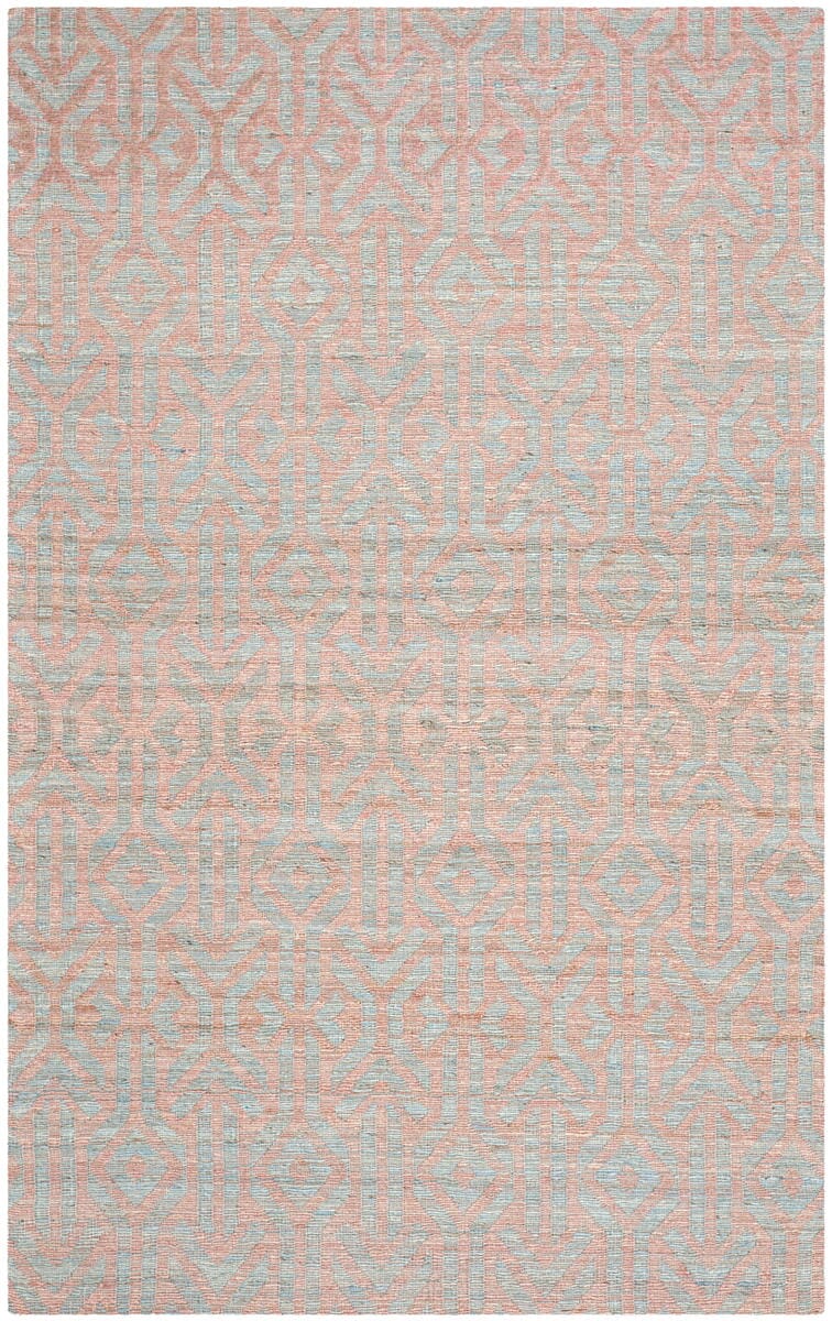 Safavieh Cape Cod Cap414A Blue / Rust Rugs - Safavieh - cap414a - 3