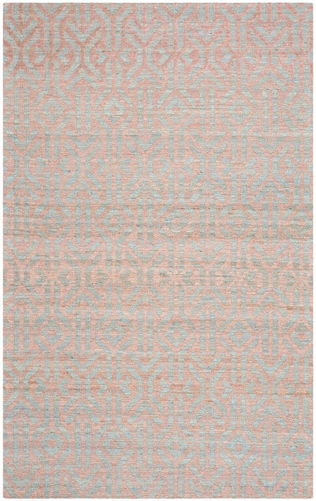 Safavieh Cape Cod Cap414A Blue / Rust Rugs - Safavieh - cap414a - 3