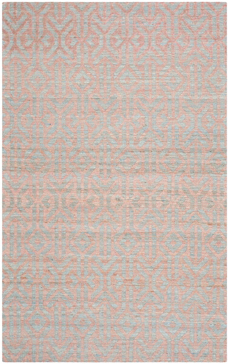 Safavieh Cape Cod Cap414A Blue / Rust Rugs - Safavieh - cap414a - 3