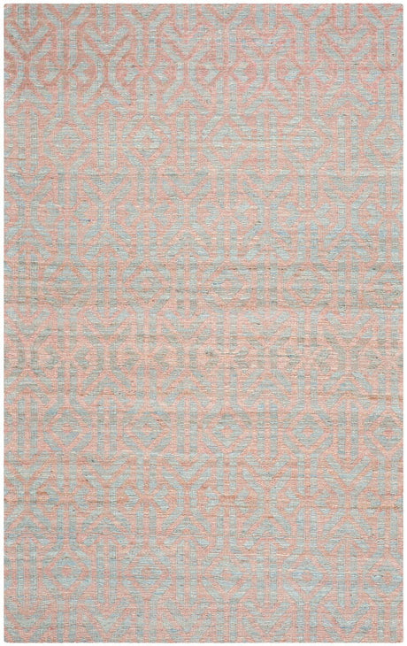 Safavieh Cape Cod Cap414A Blue / Rust Rugs - Safavieh - cap414a - 3