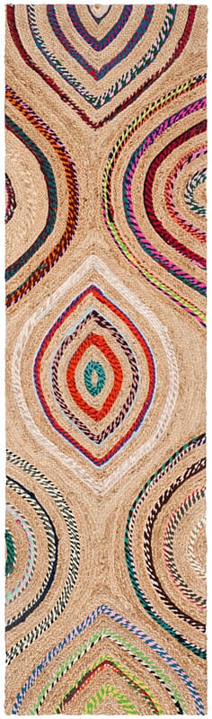 Safavieh Cape Cod Cap601A Natural / Multi Rugs - Safavieh - cap601a - 28