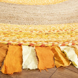 Safavieh Cape Cod 6'-0" x 6'-0" Rug in Gold / Natural