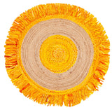 Safavieh Cape Cod 3'-0" x 3'-0" Rug in Gold / Natural